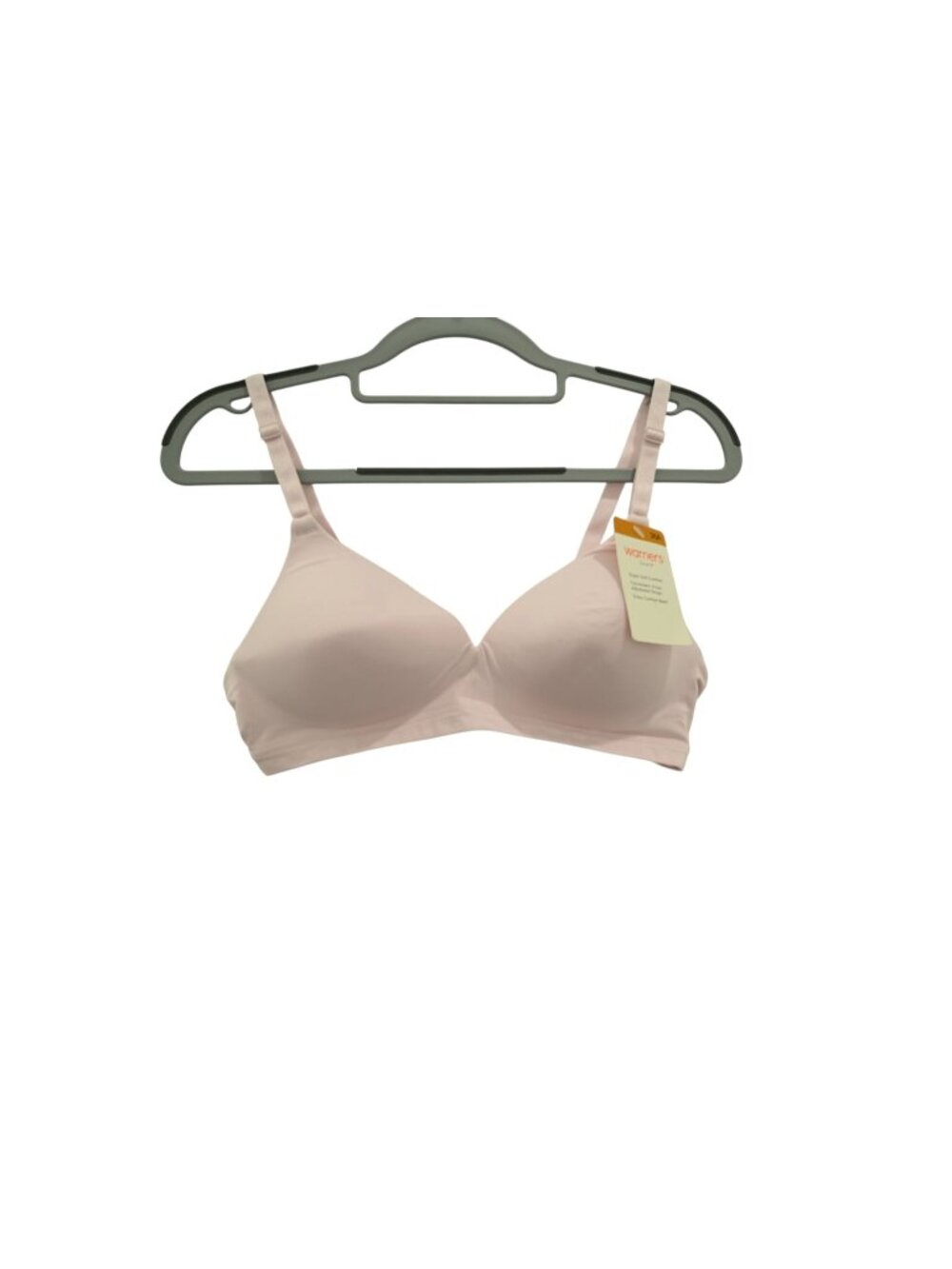 NWT Warners Cloud 9 Lightly Lined Wireless Bra Sz 36A Pink Super Soft Comfort